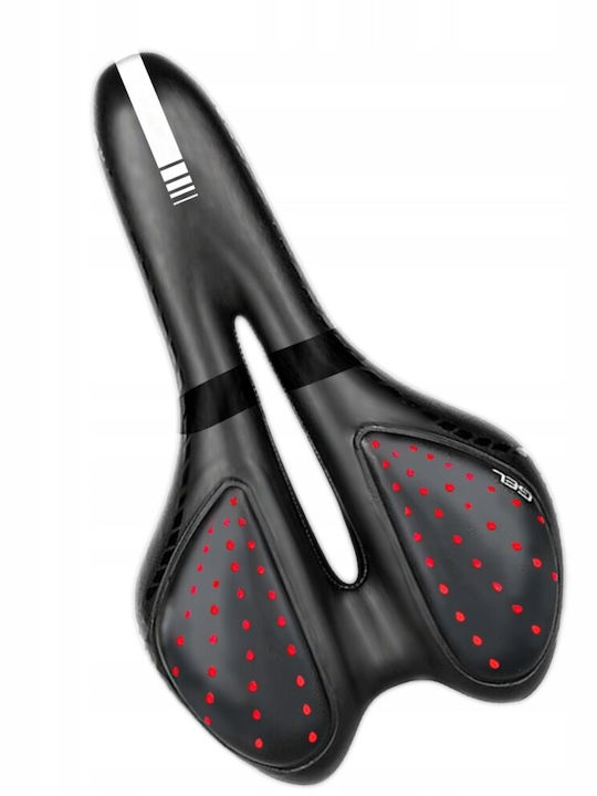 Șa De Bicicletă Neagră 270 x 160 mm