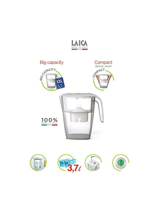 Laica Κανάτα με 4 Ανταλλακτικά Φίλτρα 3700ml