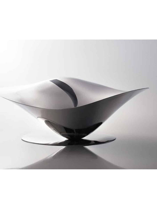 Casa Bugatti Petalo Obstschale Inox Gray