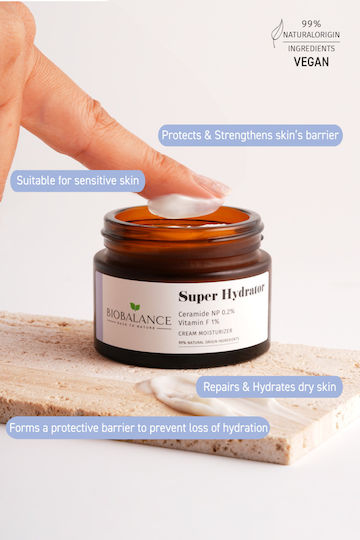 Alpaya Dermaceuticals Super-Hidratare Ceramide 0.2% + Vitamina F 1% Rich Cremă pentru față hidratantă și reconstrucție cu ceramide 50ml