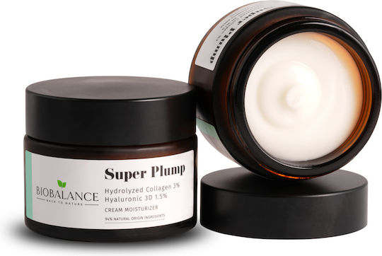 Alpaya Dermaceuticals Super Plump 3% Colagen Hidrolizat + 3D Acid Hialuronic 1.5% Rich Cremă de Fata Hidratare & Anti-îmbătrânire cu Acid Hialuronic & Colagen 50ml