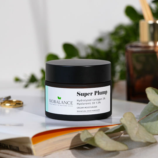 Alpaya Dermaceuticals Super Plump 3% Colagen Hidrolizat + 3D Acid Hialuronic 1.5% Rich Cremă de Fata Hidratare & Anti-îmbătrânire cu Acid Hialuronic & Colagen 50ml