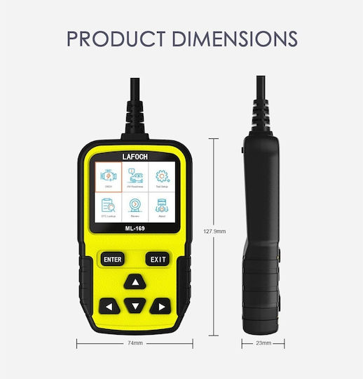 Foxmag24 Tester Auto Universal Profesional Obd2