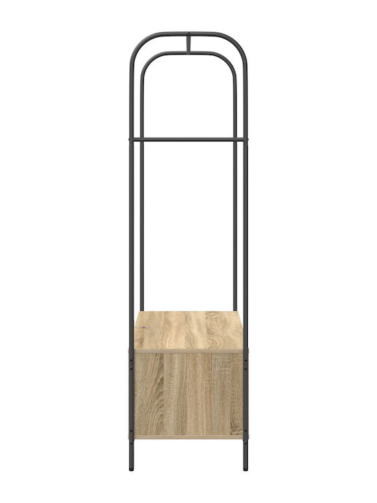vidaXL Cuier de podea Bej 100x44x160cm