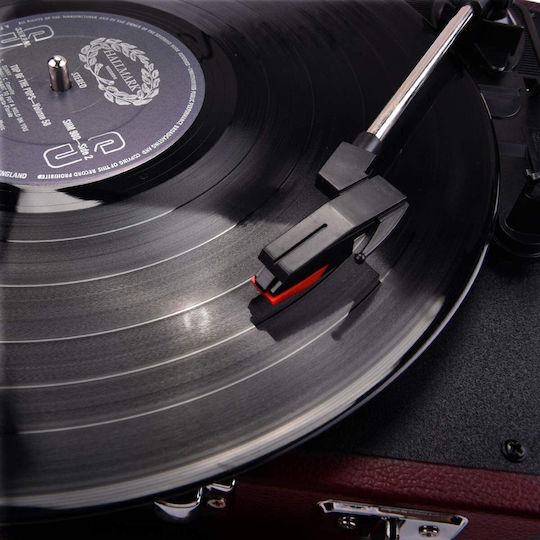 Voksun Voksun Turntable with Built-in Pre Amp and Built-in Speakers Black
