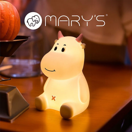 Mary's Led Kids Decorative Lamp Pink 15.5x10.5x15.5cm