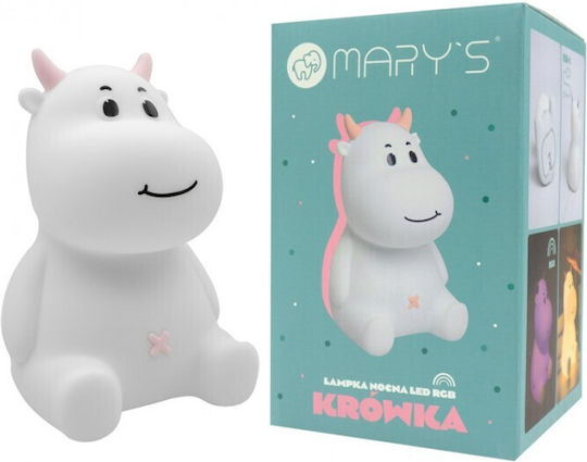 Mary's Led Kids Decorative Lamp Pink 15.5x10.5x15.5cm