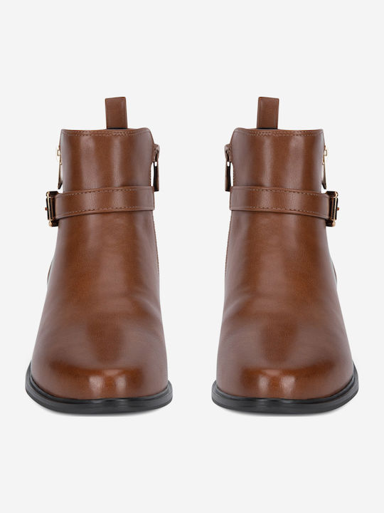Stiefeletten Damen Braun