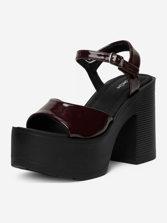 Sandalen Rot