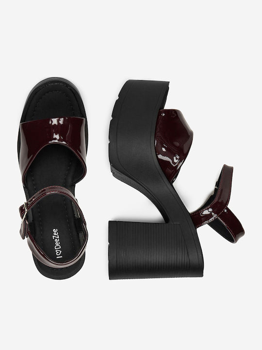 Sandalen Rot