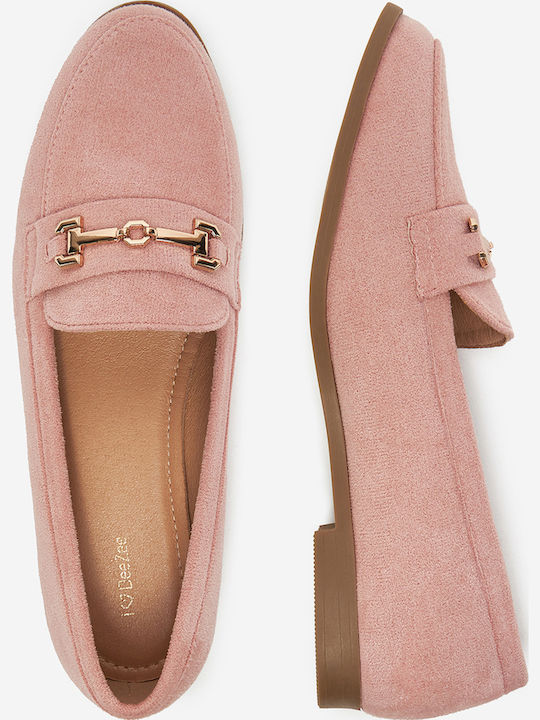 Women's Loafers in Pink Color