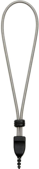 Electrastim ElectraLoop Adjustable Metallic Scrotal Loop για Ηλεκτροδιέγερση σε Γκρι Χρώμα