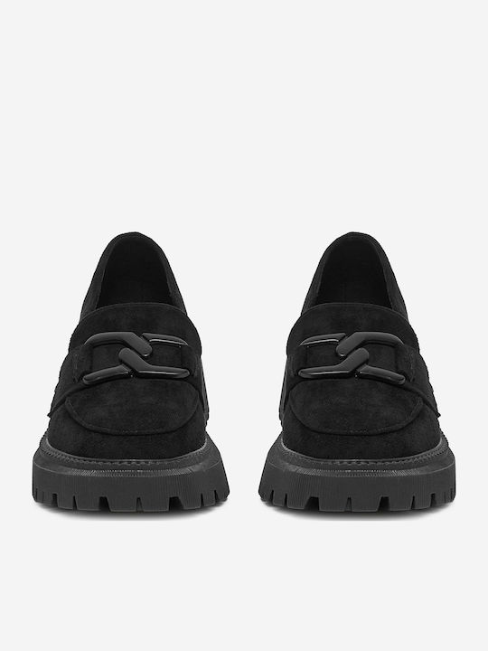 Damen Loafers in Schwarz Farbe