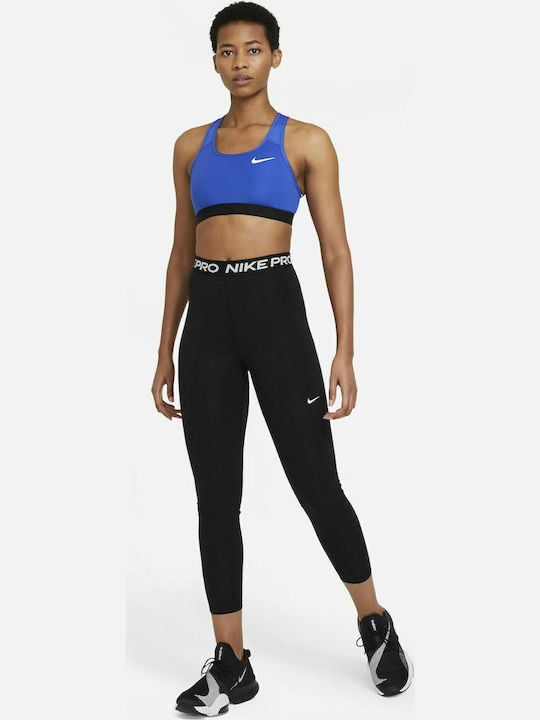 Pro 365 7/8 Women's Cropped Running Legging High Waisted Dri-Fit Black