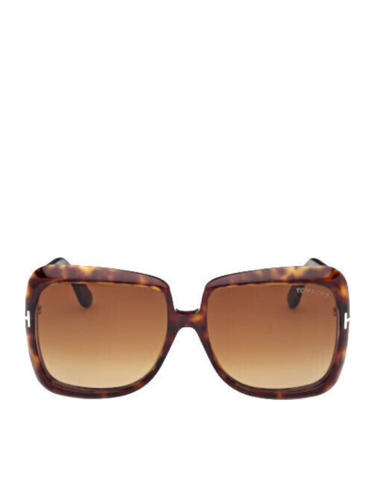 Tom Ford Sonnenbrillen Braun mit Kunststoff Gestell
