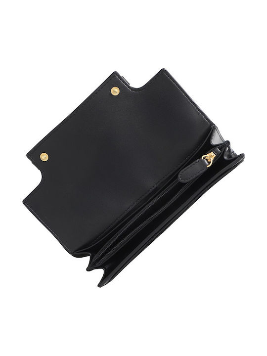 Avril Large Leather Women's Wallet Classic Black