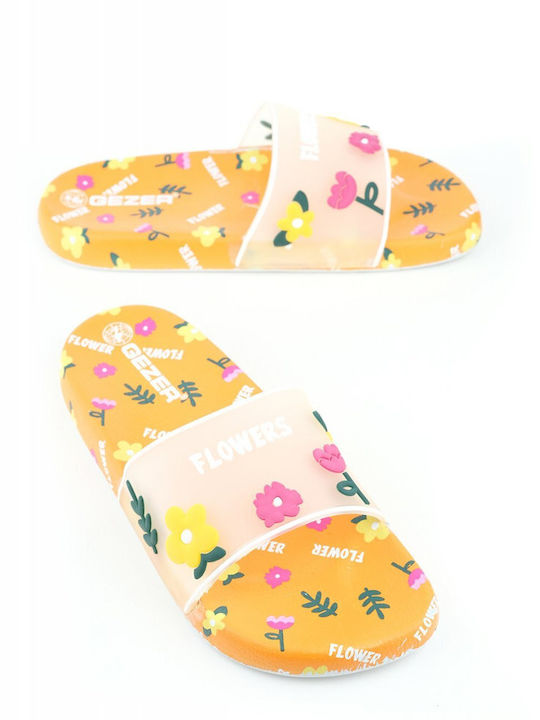 Frauen Flip Flops in Orange Farbe