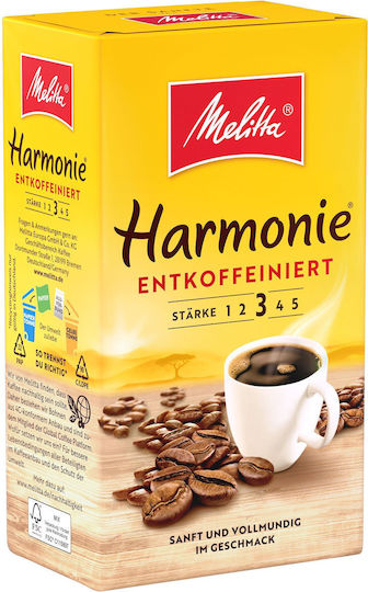 Melitta Καφές Φίλτρου Decaffeine Αλεσμένος 500gr