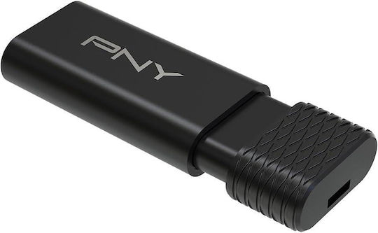 PNY 256GB USB 2.0 Stick with connection USB-C Black