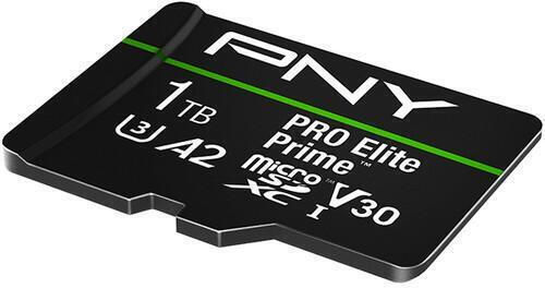 PNY microSDXC 1.0TB Klasse 10 U3 V30 A2 UHS-I mit Adapter