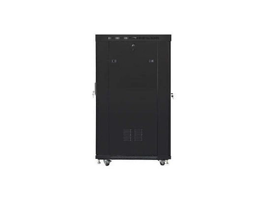 Lanberg Cu picioare Cabină Rack 22U Negru FF01-8022-12BL