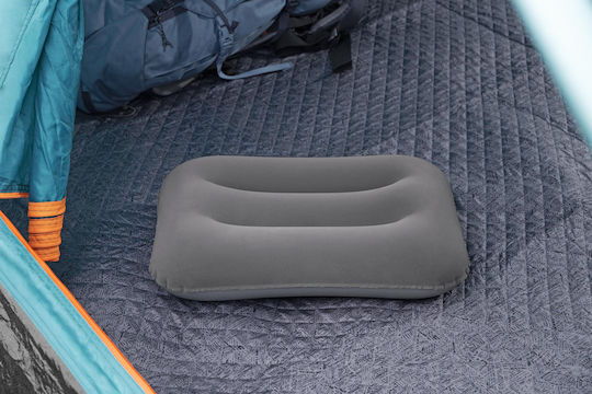 Bestway Inflatable Camping Pillow Velvet Gray