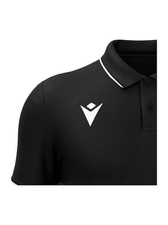 Polo Blouse Black/white