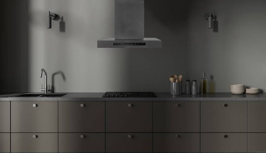 Davoline Metric Pro Απορροφητήρας Καμινάδα 90cm Inox