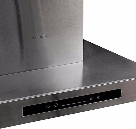 Davoline Metric Pro Απορροφητήρας Καμινάδα 90cm Inox