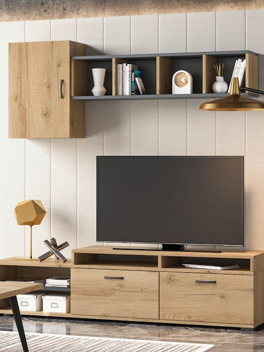 Wohnzimmer TV-Einheit No43 Ink L180xB44.5xH33cm