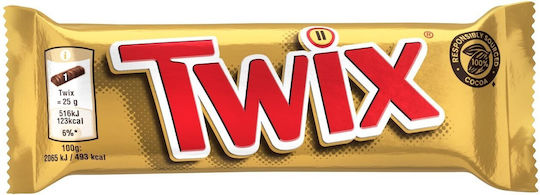 Twix Gefüllte Schokolade Milch 200gr 4Stück