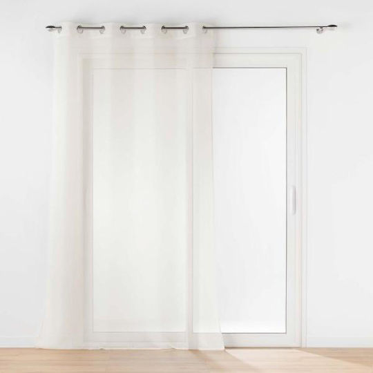 Curtain with Grommets L-C Lissea Natural 140x240cm