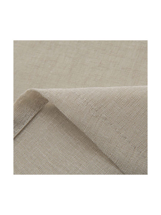 Beauty Home Curtain With Beige Grommets 140x270cm