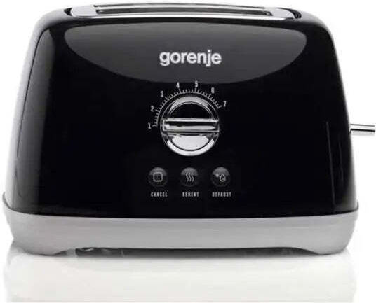 Gorenje T900RLBK Тостер Двуместна 1000W Черен