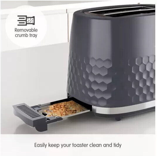 Morphy Richards Φρυγανιέρα 2 Θέσεων 850W Γκρι