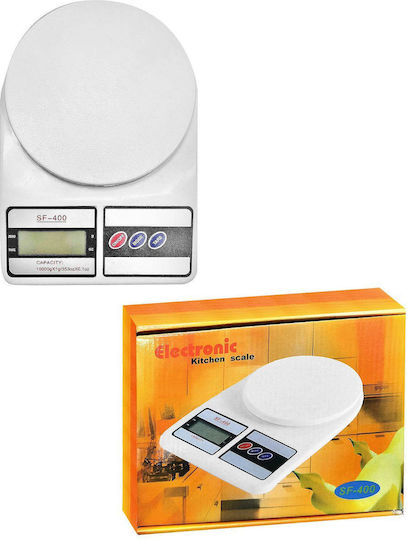 Tpster Digital Kitchen Scale Up To 5kg White