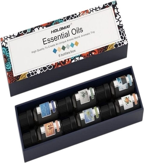 Set de uleiuri aromatice esențiale 6 arome X 10ml Kp-2090-6