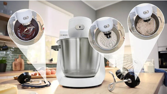 Bosch Stand Mixer 1600W with Stainless Mixing Bowl 5.5lt