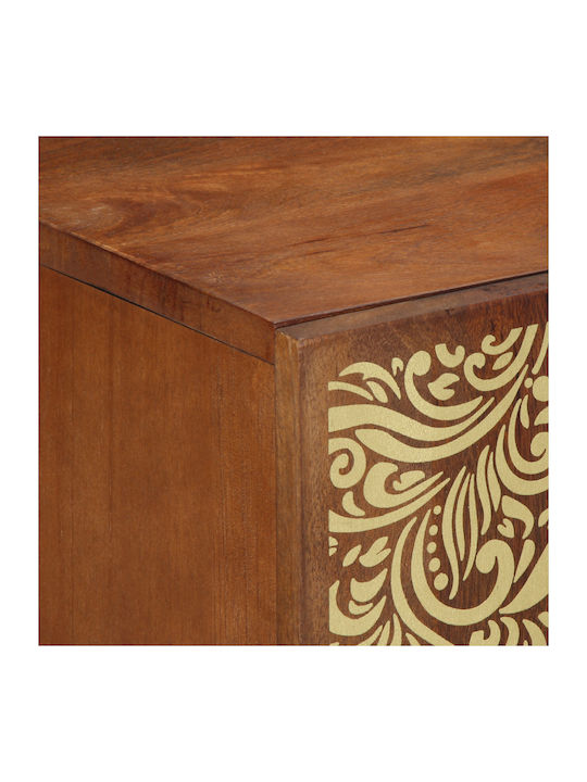 Dulapuri Laterale 2 Buc Miere 60x33,5x75 Cm Lemn Solid Mango Vidaxl Dulapuri Laterale 60x33x75 Cm Lemn Solid Mango