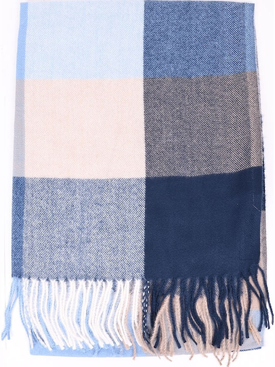 T & D Women's Scarf Blue