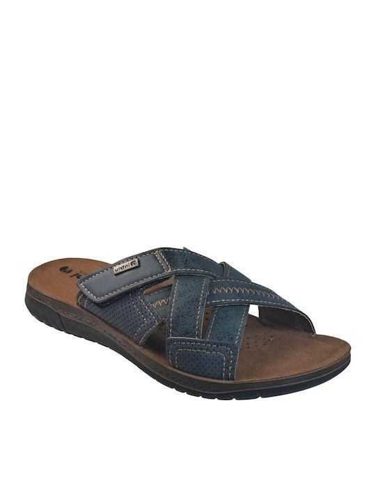 Herrensandalen in Blau Farbe