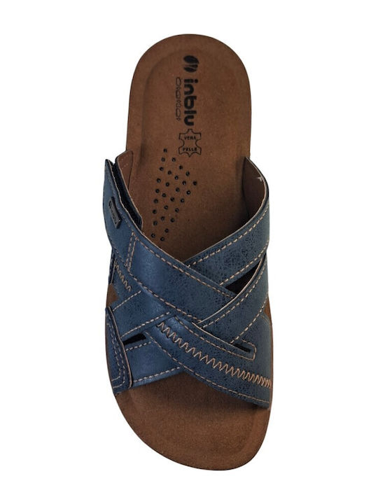 Herrensandalen in Blau Farbe
