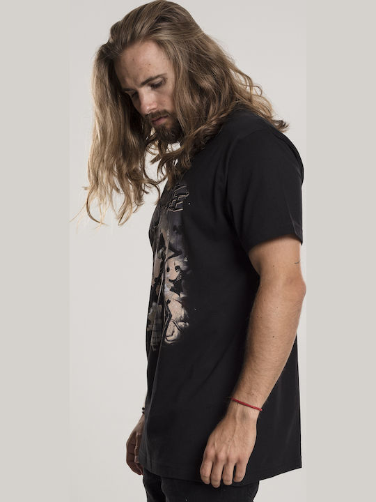 T-shirt Μαύρο