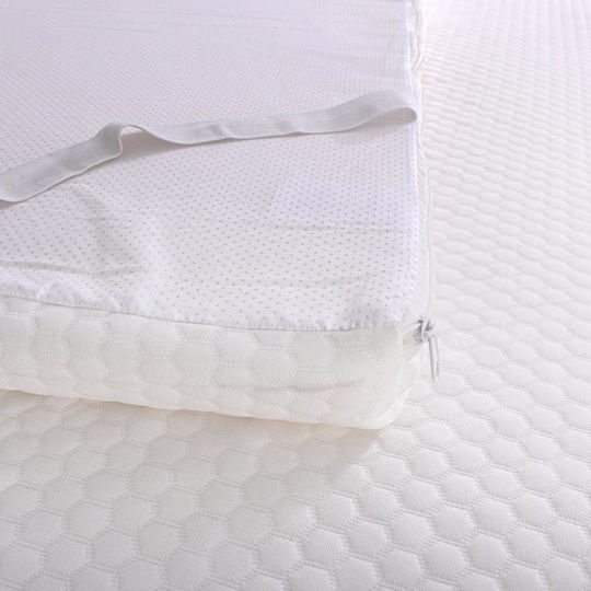 Fylliana Ανώστρωμα Memo Air Ημίδιπλο Memory Foam με Αποσπώμενο Κάλυμμα 120x200x5εκ.