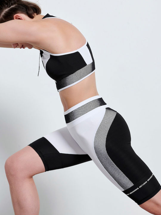 Beyond Sports Women's Bike Training Legging High Waisted White