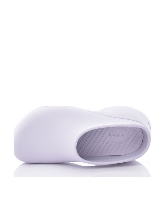 Crocs Hydra Femei Sabot Albe