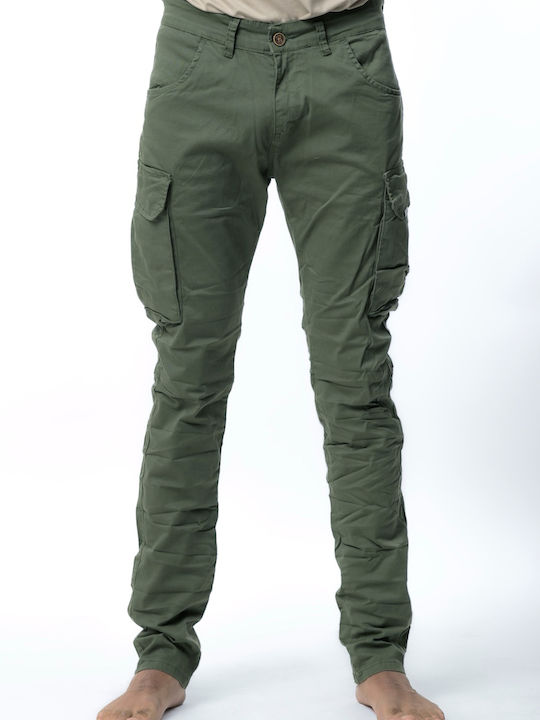 390 Trousers Cargo in Regular Fit Khaki