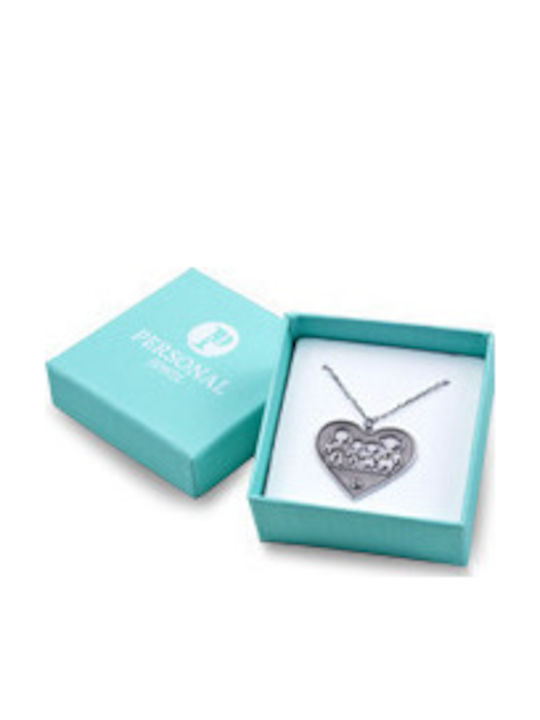 Personal Jewel Halskette Aus Rosa Vergoldetem Silber