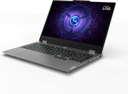 Lenovo LOQ 15IAX9 15.6" IPS FHD 144Hz (i5-12450HX/12GB/500GB SSD/GeForce RTX 3050/W11 Home) Luna Grey (International English Keyboard)