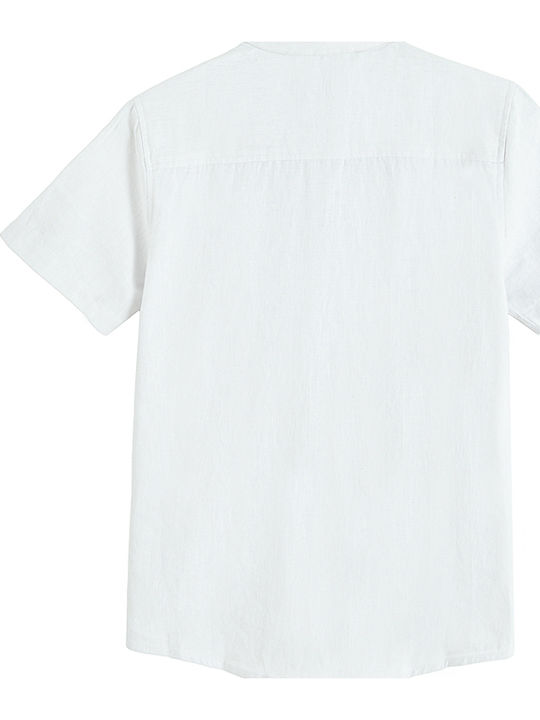 Kids Shirt Short Sleeve White